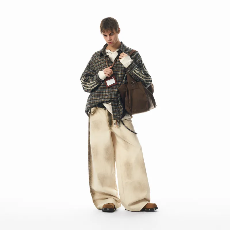 JHYQ Jeans Unisex Ecru-3