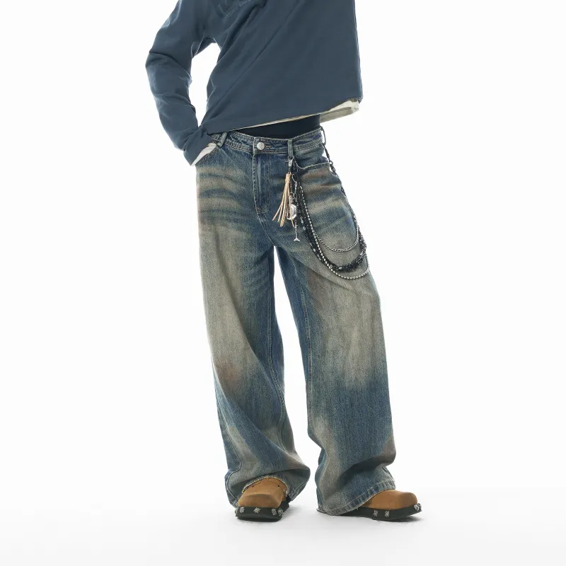JHYQ Jeans Unisex Blue-2
