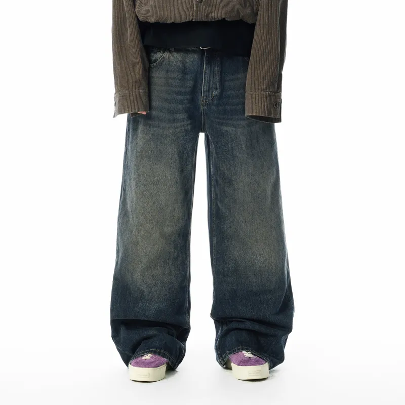 JHYQ Jeans Unisex Blue-2
