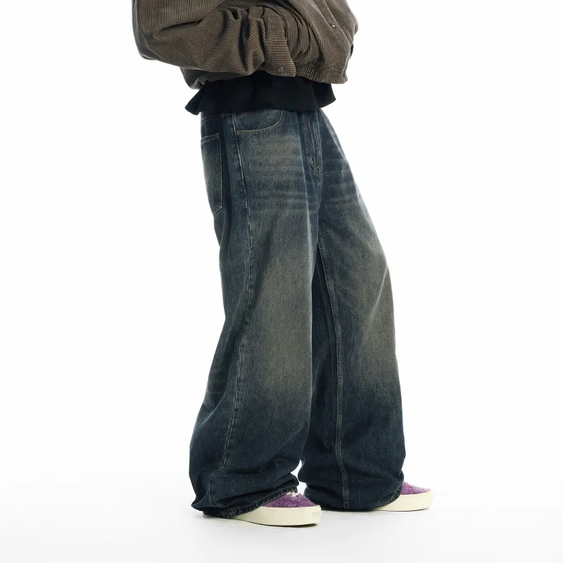 JHYQ Jeans Unisex Blue-5