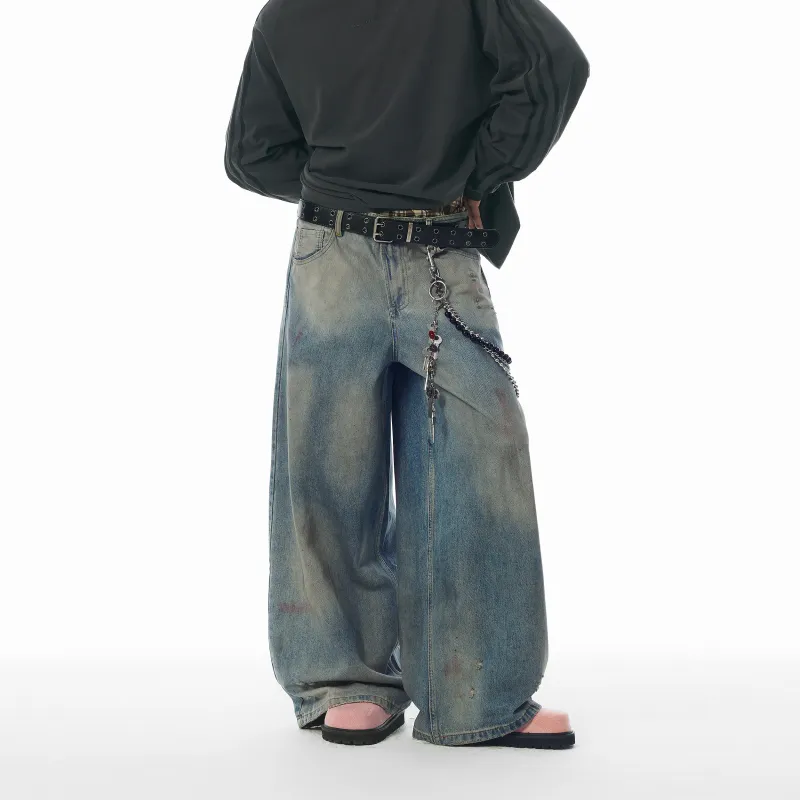 JHYQ Jeans Unisex Blue-2