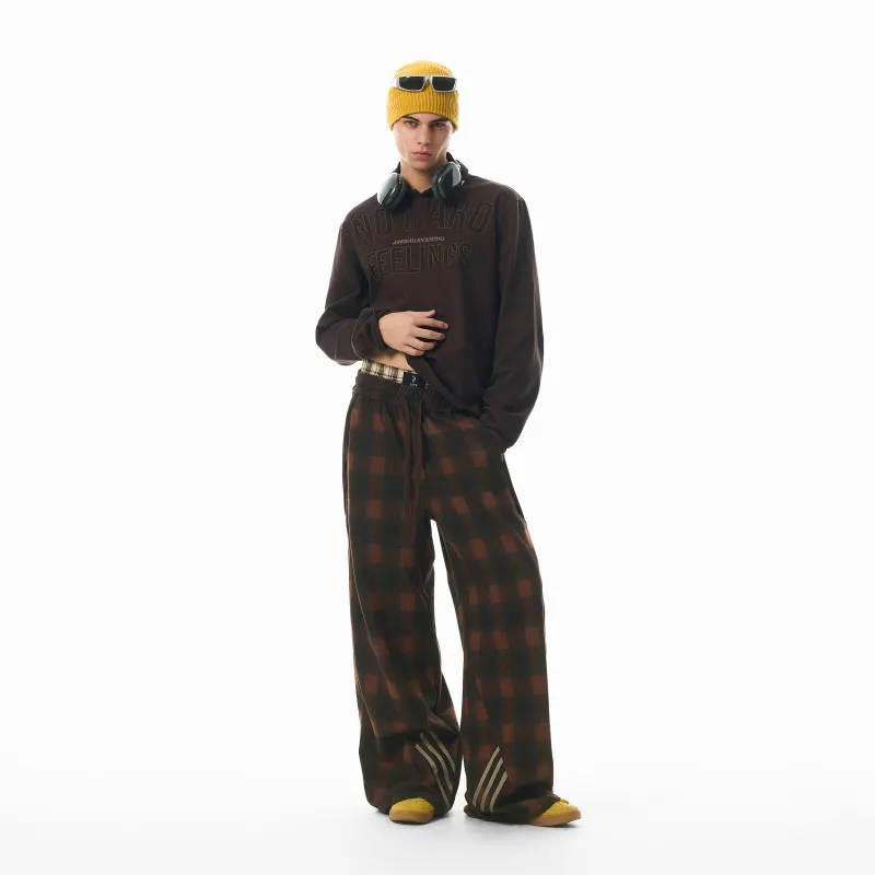 JHYQ Casual Pants Unisex Orange-3