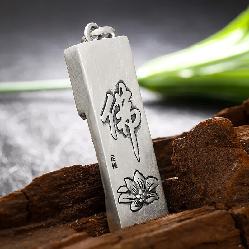 AFENY Copper Silver Plated Pendants Men's-2