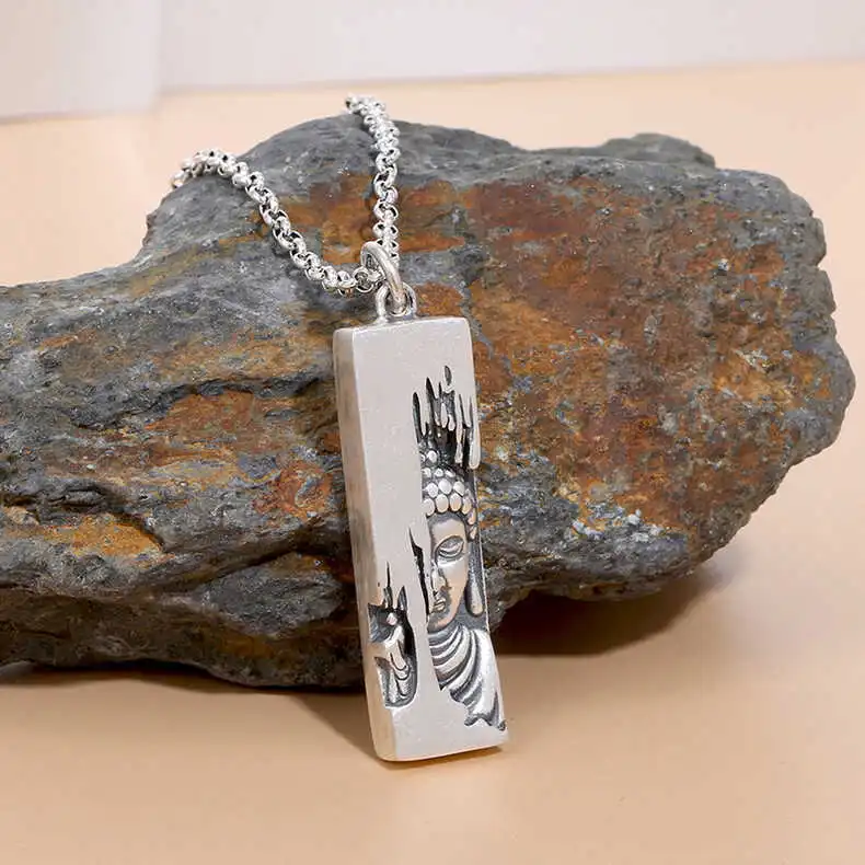 AFENY Copper Silver Plated Pendants Men's-1