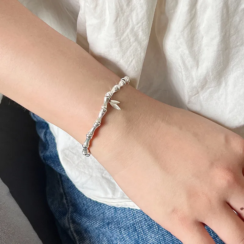 AFENY 925 Sterling Silver Bangles Women's-2