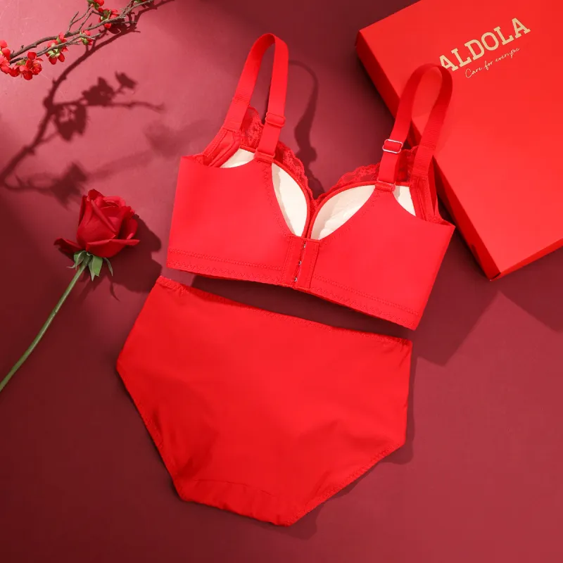 ALDOLA Underwear Set Women's Red-1