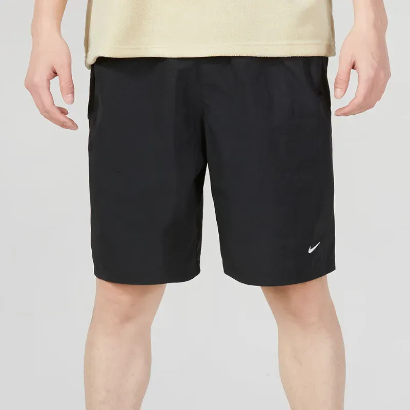 Nike Casual Sportswear Unisex Set White Top+Black Shorts-1
