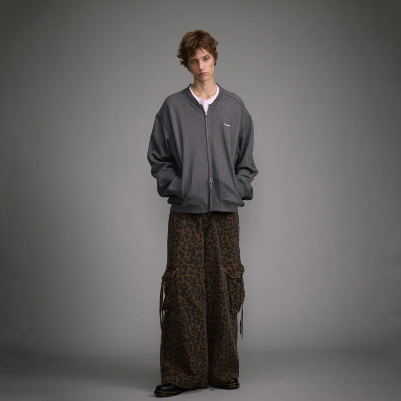 GEOFFREY B. SMALL Cargo Pants Unisex Leopard Print-7
