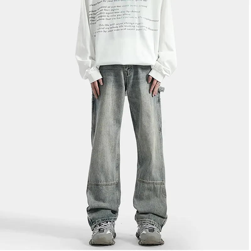 GEOFFREY B. SMALL Jeans Unisex Vintage Blue-2