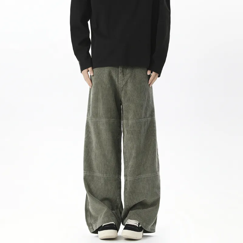 GEOFFREY B. SMALL Casual Pants Unisex Army Green-2