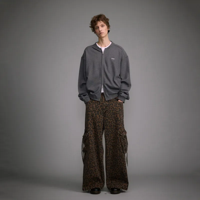 GEOFFREY B. SMALL Cargo Pants Unisex Leopard Print-4