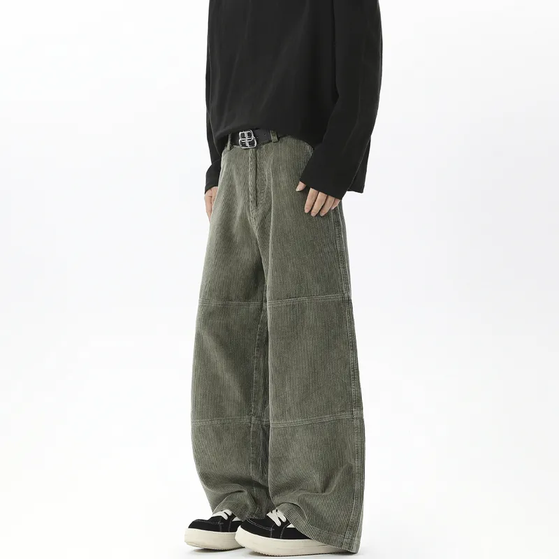 GEOFFREY B. SMALL Casual Pants Unisex Army Green-4