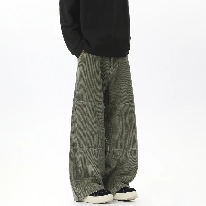 GEOFFREY B. SMALL Casual Pants Unisex Army Green-6