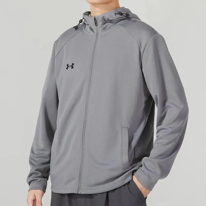 Under Armour Jackets Coats Men's Gray Shopping Bag Included-3