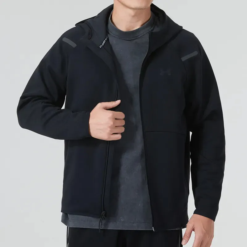 Under Armour Jackets Coats Men's Black Shopping Bag Included-2