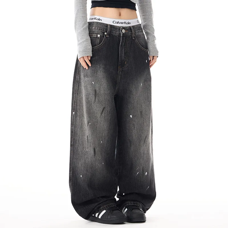FCMM Jeans Unisex Black Gray-4