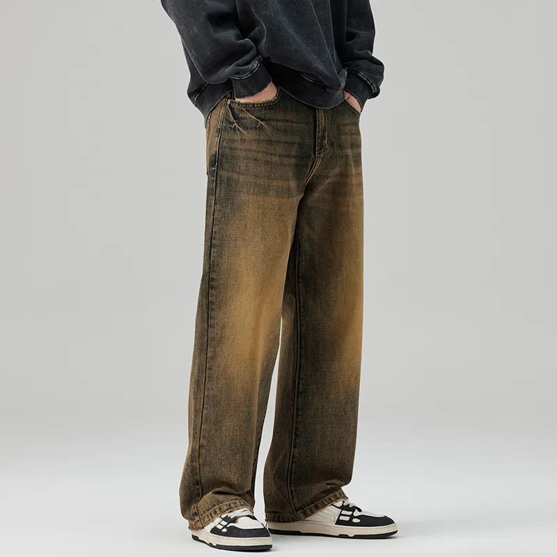 FCMM Jeans Unisex Earth Yellow-3