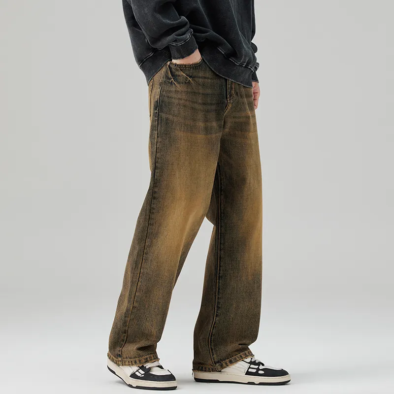 FCMM Jeans Unisex Earth Yellow-4