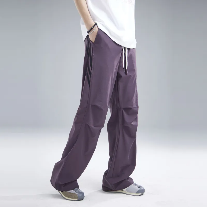 FCMM Casual Pants Unisex Purple-3