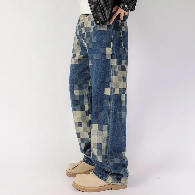 FCMM Jeans Unisex Mosaics Blue-3