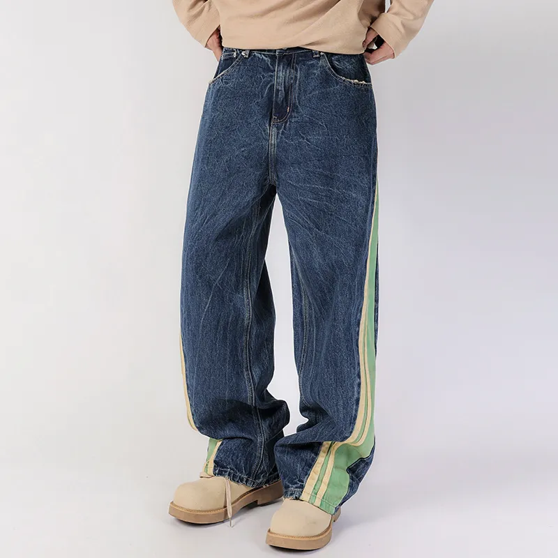 FCMM Jeans Unisex Blue Plus Green-3