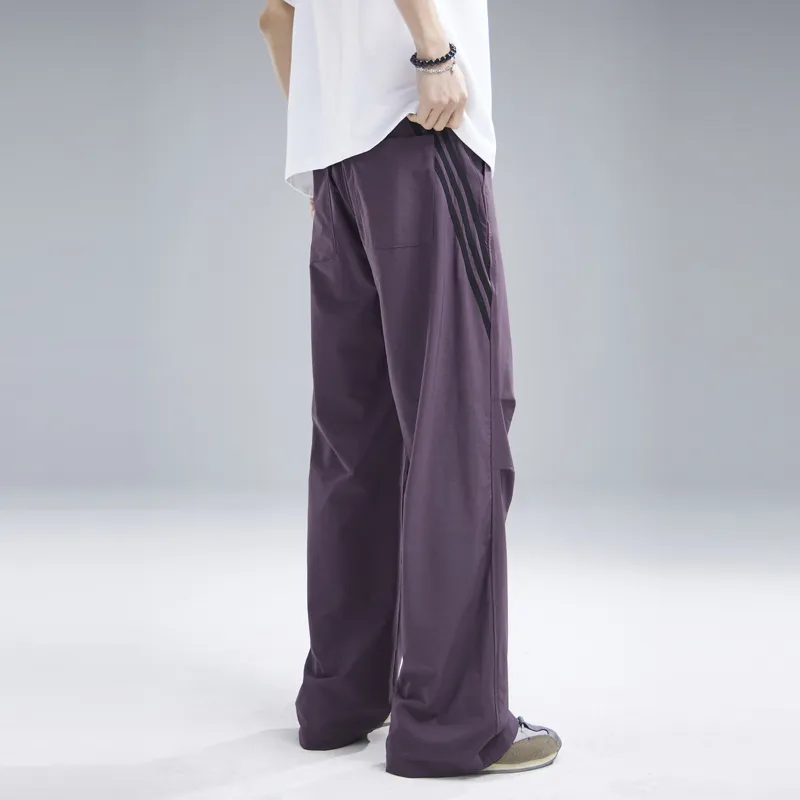 FCMM Casual Pants Unisex Purple-5