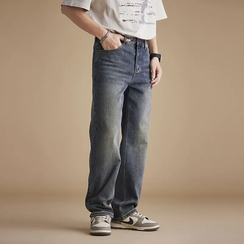 FCMM Jeans Unisex Vintage Blue-5