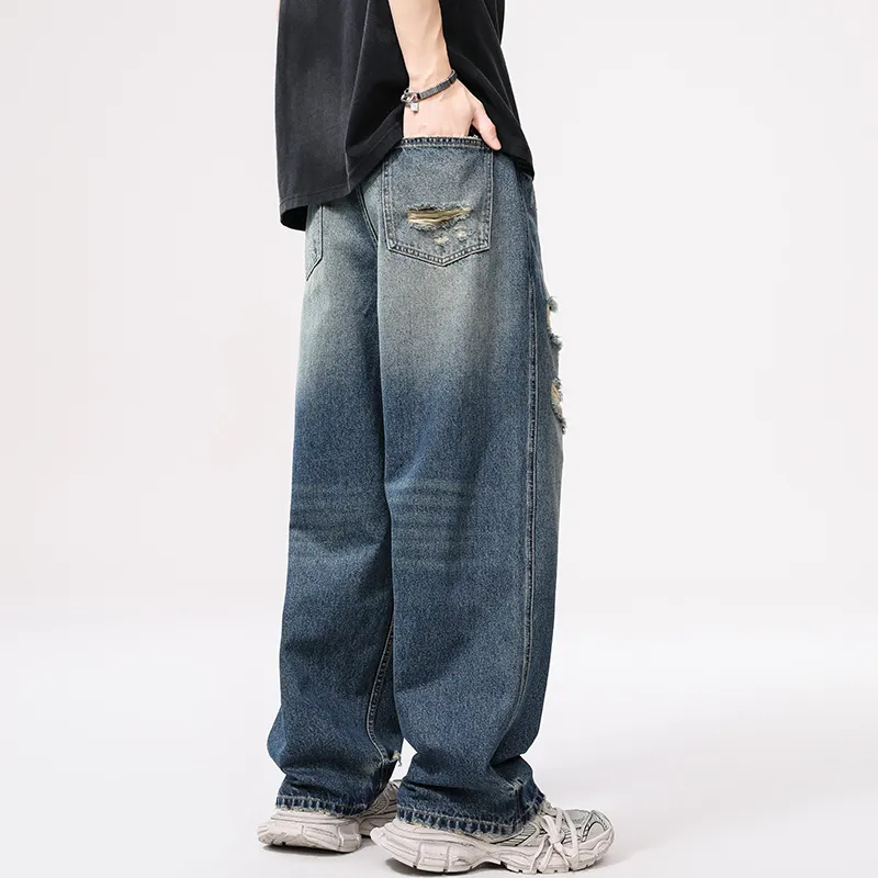 FCMM Jeans Unisex Denim Blue-5