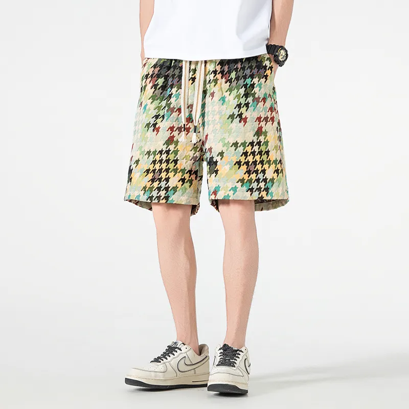 WKOOG Casual Shorts Unisex Prague Green-5