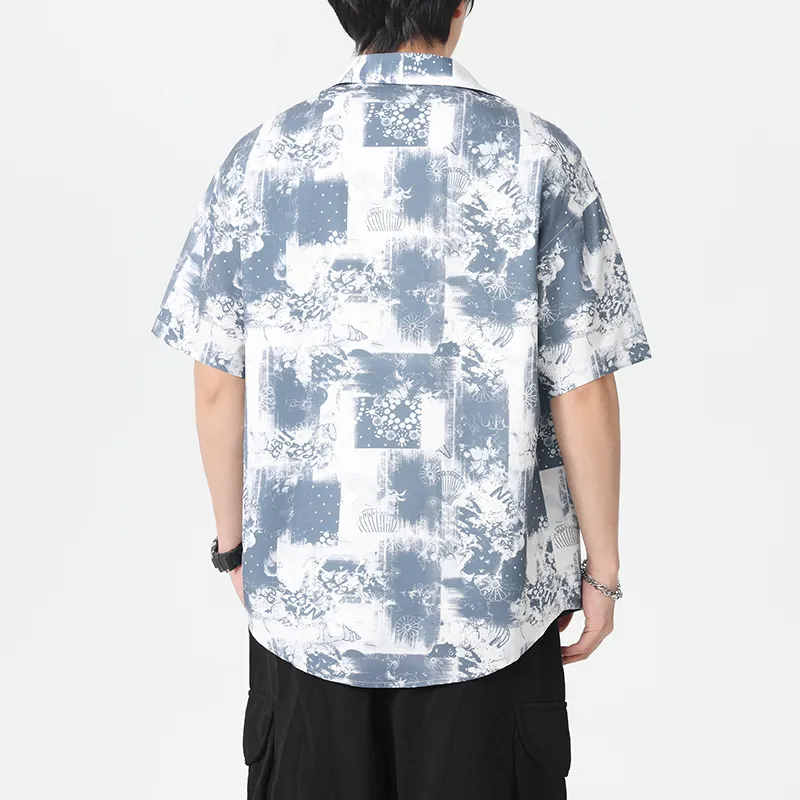 WKOOG Shirts Unisex Night Sea Ink Painting-5