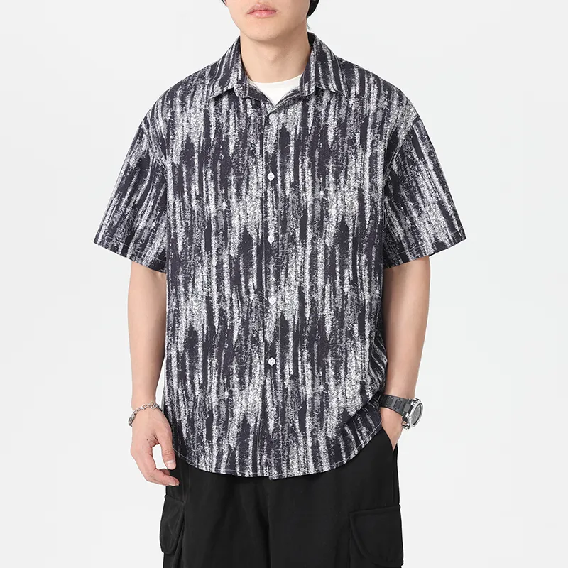 WKOOG Shirts Unisex Ink Shadow Flowing Vein-5