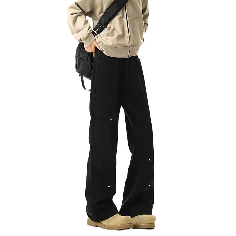 WKOOG Jeans Unisex Black-5