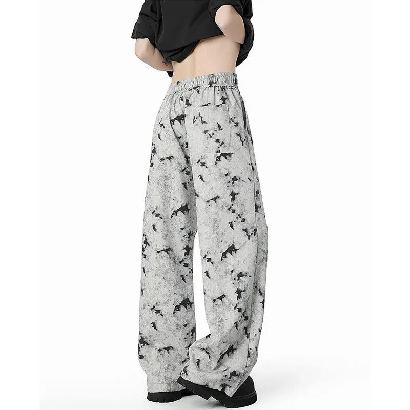 WKOOG Casual Pants Unisex Gray-1