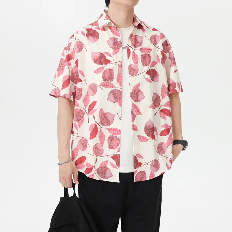 WKOOG Shirts Unisex Powdered Fruit & Leaf-3