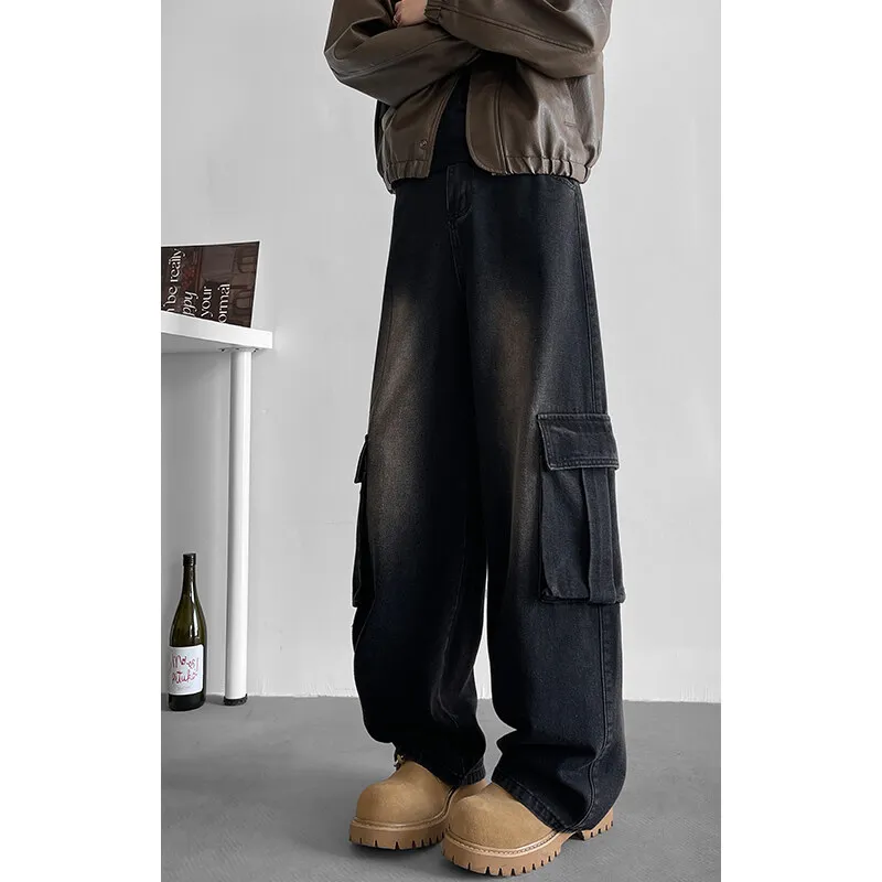 PAINT STAIN Jeans Unisex-11