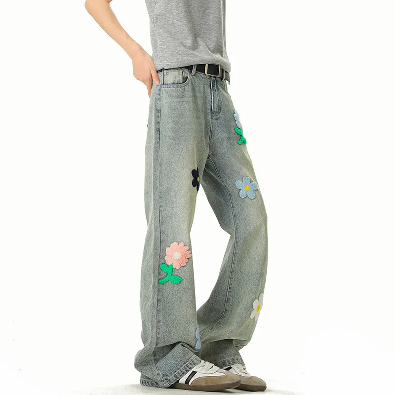 WKOOG Jeans Unisex Blue-1