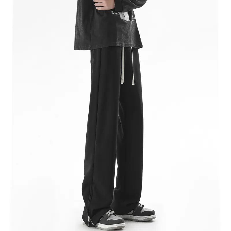 WKOOG Casual Pants Unisex Navy Blue-6