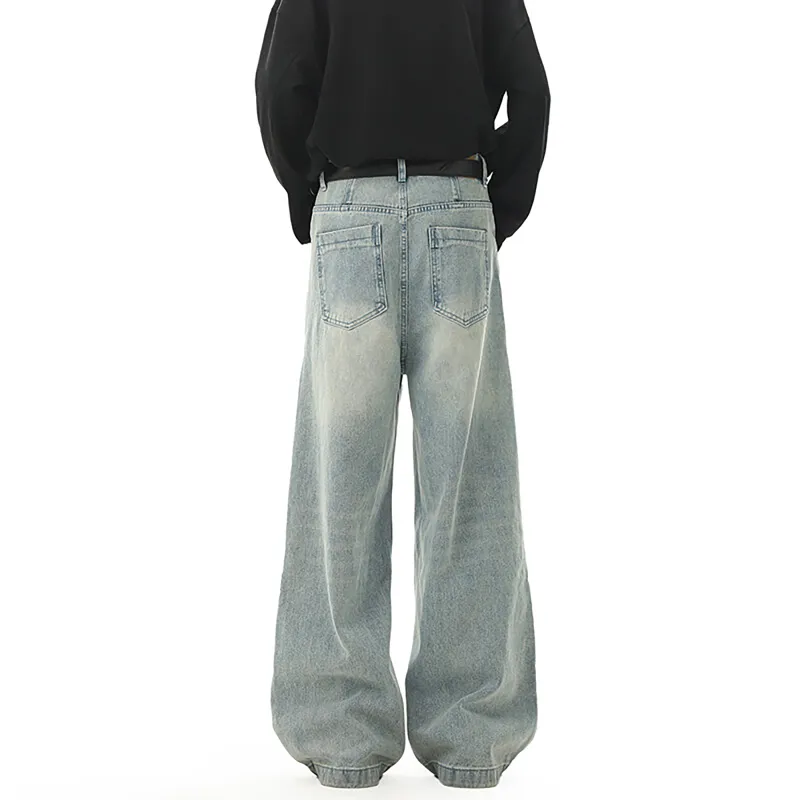 WKOOG Jeans Unisex Blue-3