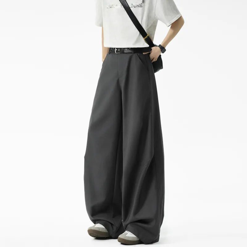 WKOOG Casual Pants Unisex Gray-5
