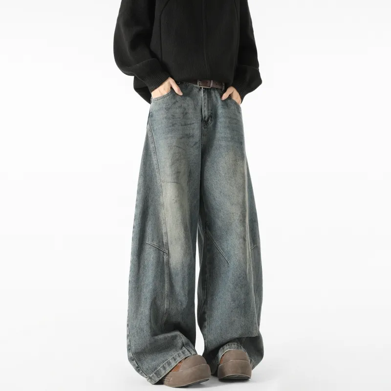 WKOOG Jeans Unisex Blue-5