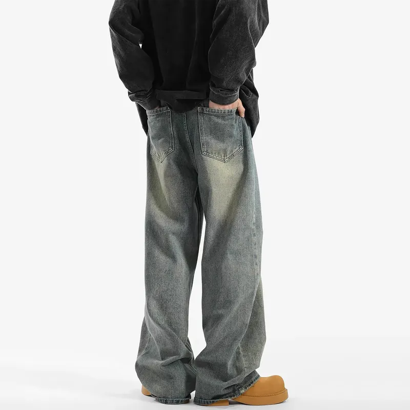WKOOG Jeans Unisex Blue-4