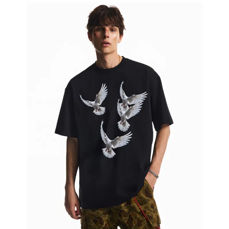 WKOOG T Shirts Unisex Black-3