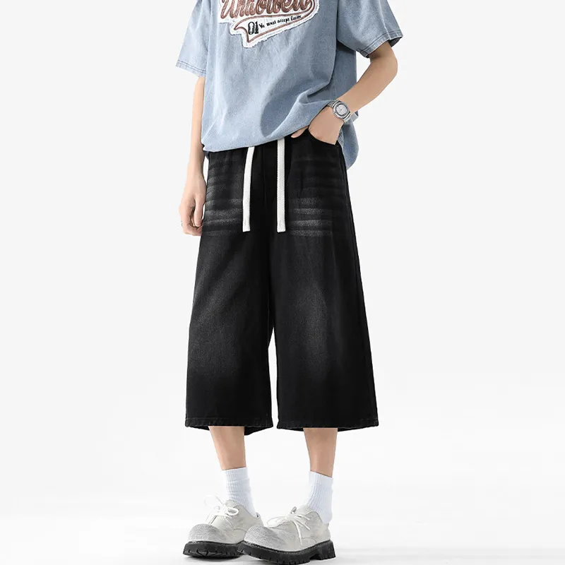 WKOOG Denim Shorts Unisex-1