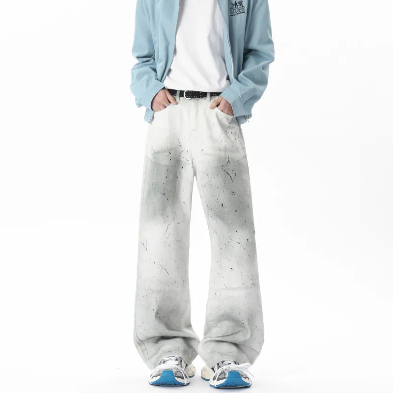 WKOOG Jeans Unisex White-3