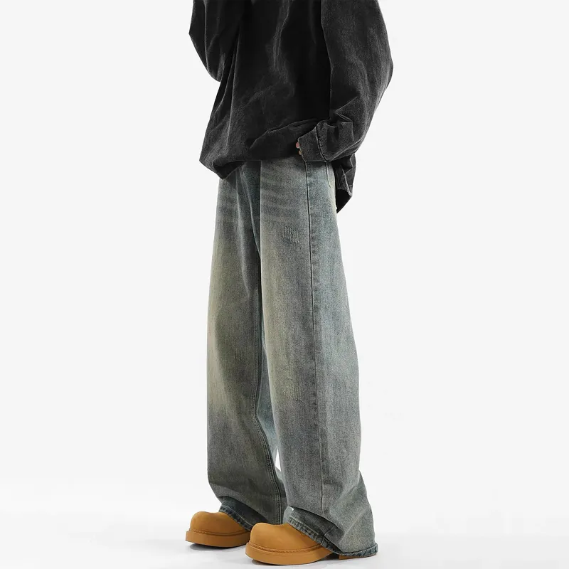 WKOOG Jeans Unisex Blue-3