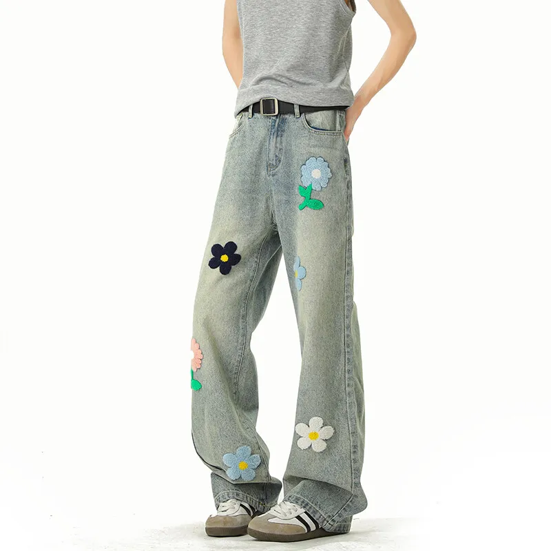 WKOOG Jeans Unisex Blue-3