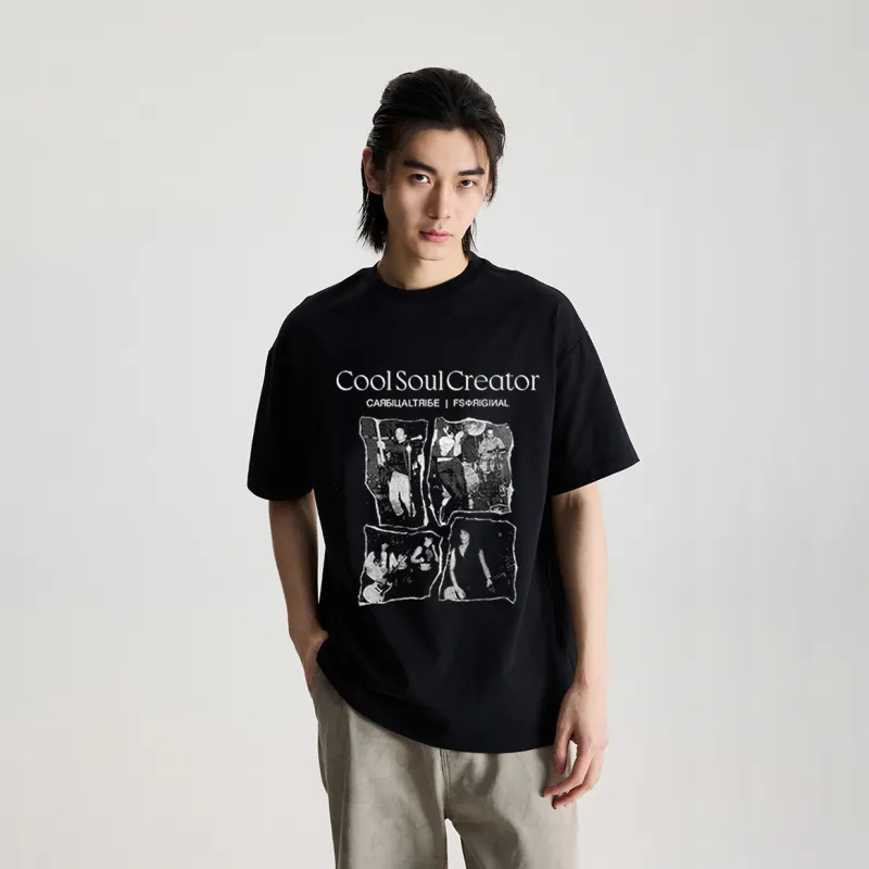 WKOOG T Shirts Unisex Black-5
