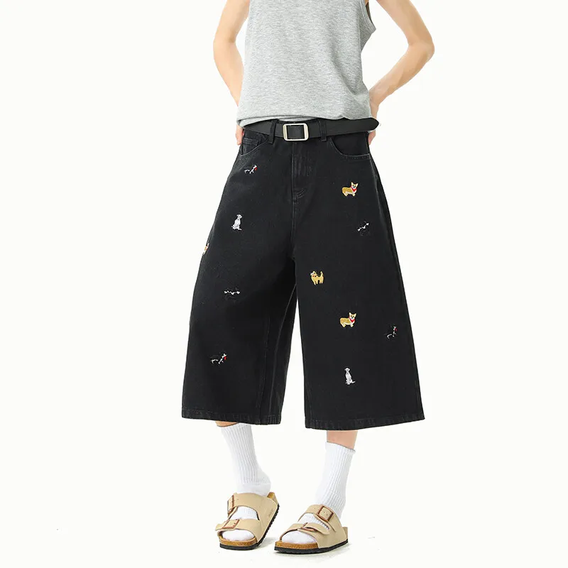 WKOOG Denim Shorts Unisex-2