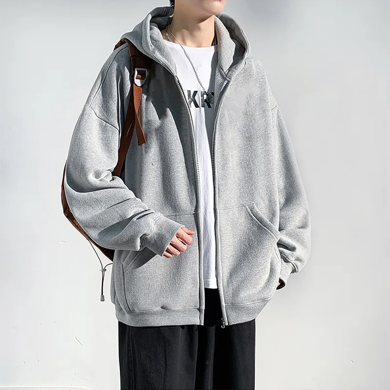 WKOOG Sweatshirt Unisex Light Gray-4