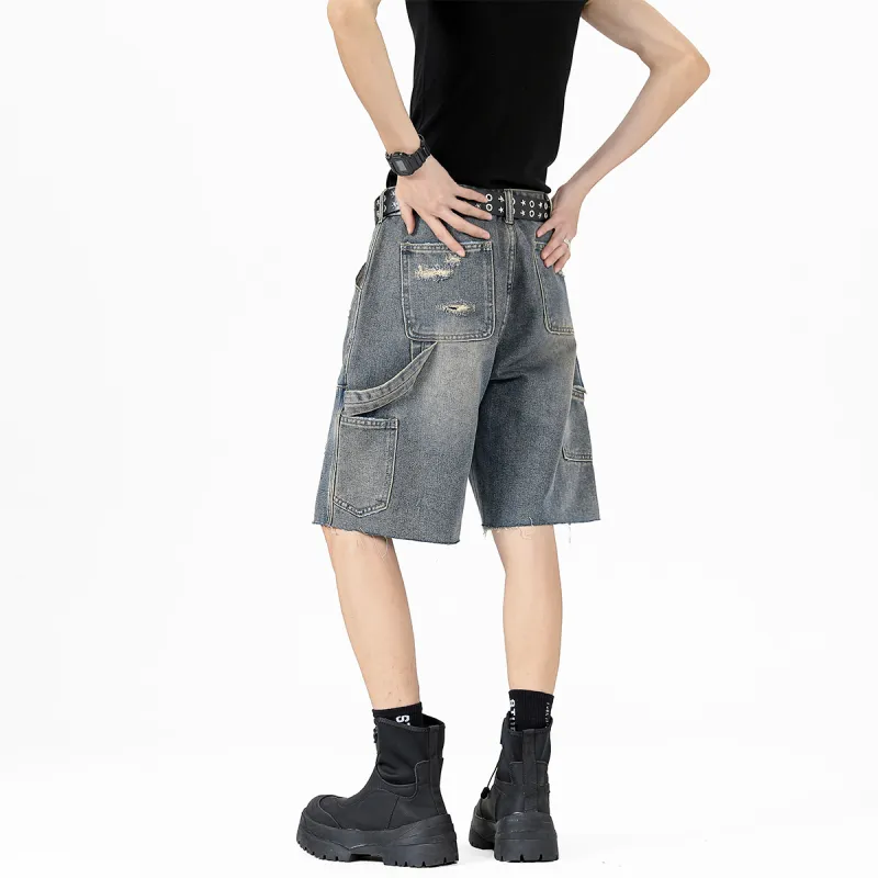 WKOOG Denim Shorts Unisex-12